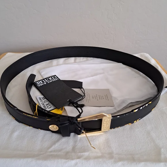 Versace Couture Leather Belt - Picture 7 of 10